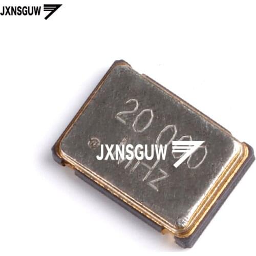 10PCS SMD active crystal oscillator 7050 20.000MHz 20PPM 3.3V 5*7mm 4 feet 5070 resonator