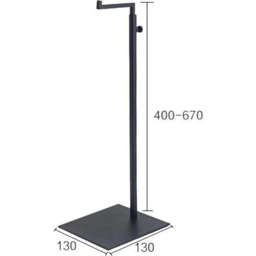 10pcs Clothing shop display prop Black handbag display stand 7-type Backpack display rack metal bags wig silk scarf holder rack