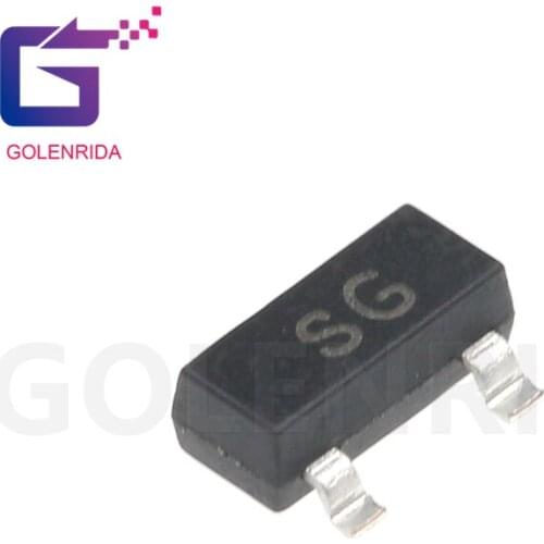 100pcs/lot 2SA1162 SG SOT-23