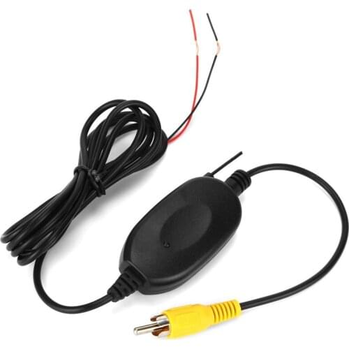 2.4G Durable Wireless Video Car Rear Backup View Camera Data Transmitter & Receiver for All 12V Vehicles Small Trucks Cars Vans