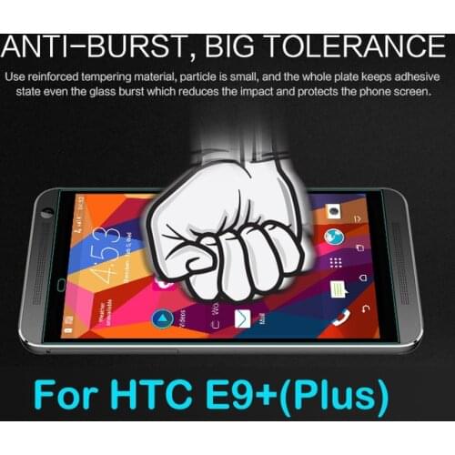 2.5D Tempered Glass For HTC One E9 Plus High Quality Protective Film Explosion-proof Screen Protector for ONE E9+ A55