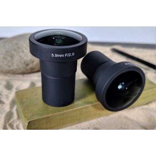 20 MegaPixel C/CS/M20 Mount 5.9mm 1'' Large Format F2.9 fixed Iris FOV=150°@15.3mm Image Circle FA/Machine Vision lens