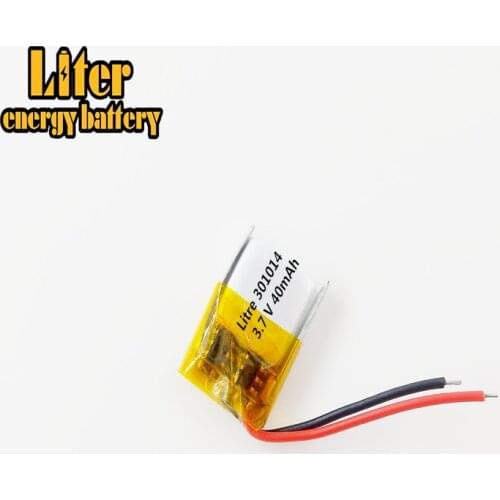 3.7V polymer lithium battery 301014 50MAH MP4 MP3 Bluetooth headset for small toys