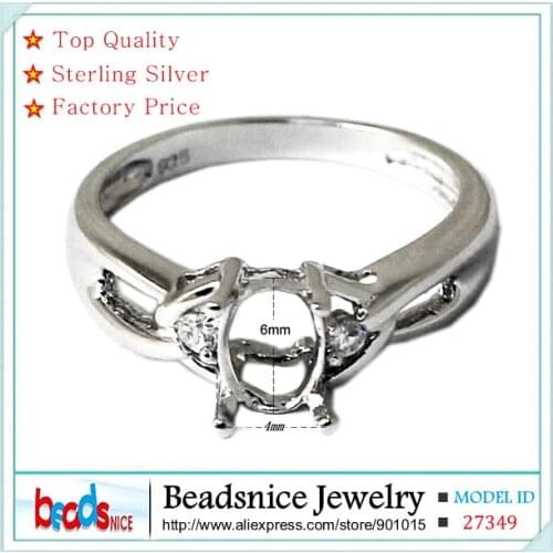 Beadsnice ID27349 Fashion argent Jewelry Brilliant Wedding 925 Sterling Silver Rings for Women