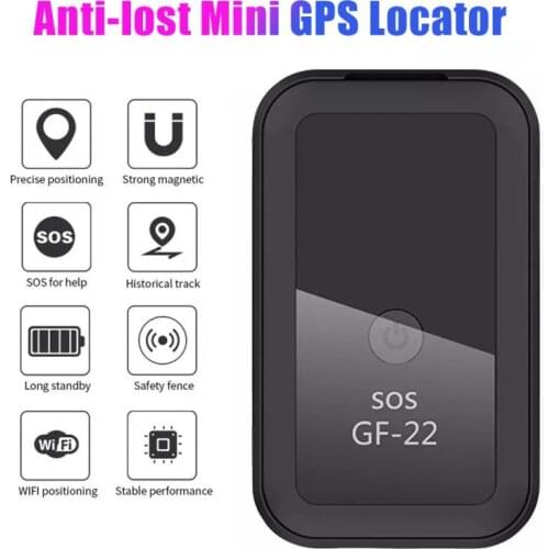 GF-22 GPS Tracker Tracking Anti-lost Anti-theft Alarm GPS Locator WIFI,LBS,AGPS Global Positioning Mobile Phone Safety Reminder