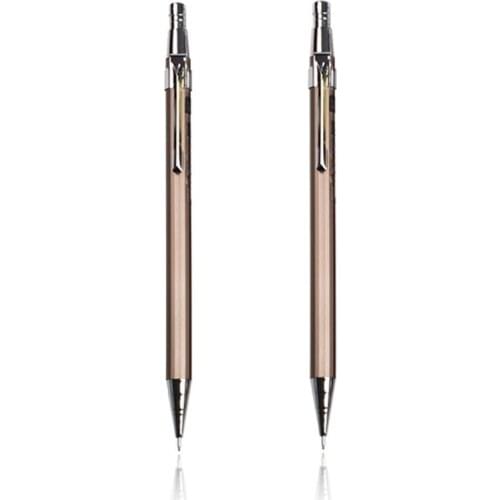 Metal Mechanical Pencil Press Automatic Pens for Writing Drawing Stationery School Office Supplies