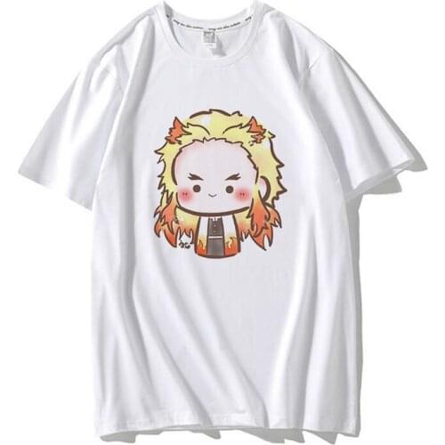 Fashion Summer Tshirt Female Japanese Anime Cartoon Print Round Neck Tee Shirt Comics Short Sleeve T-Shirts for Women