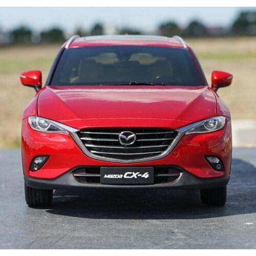Original Authorized Authentic alloy 1/18 Mazda CX-4 red DieCast classic Car Model for christmas/birthday gift, collection