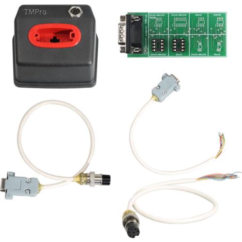 Original TMPro 2 TMPro2 Transponder Car Key Programmer PIN Code Calculator PIC adapter Eeprom adapter+Set of 2 cable Main SW