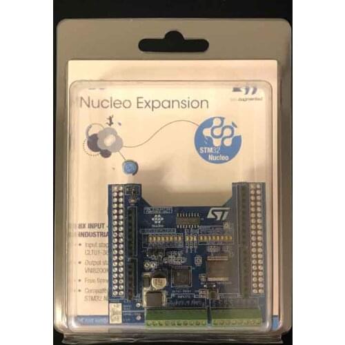 1 pcs x X-NUCLEO-PLC01A1 Industrial input/output expansion board based on VNI8200XP and CLT01-38SQ7 for STM32 Nucleo