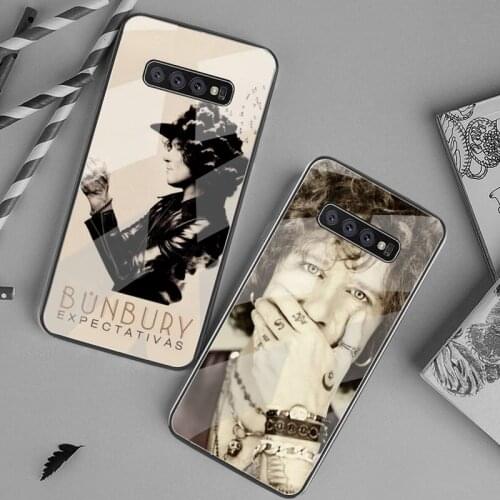 Enrique Bunbury Phone Case Tempered Glass For Samsung S20 Plus S7 S8 S9 S10 Plus Note 8 9 10 Plus