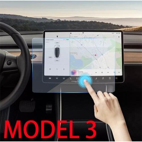 For Tesla model 3 Instrument Panel Tempered Glass Screen Protector Dash Panel Screen Anti Scratch Film