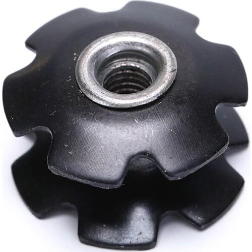1pcs Bicycle Parts MTB Road Bike Cycling Steer Tube Headset Aluminum Star Nut 1 1/8" 28.6mm