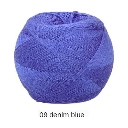 100 G Mercerized Cotton Blended Crochet Yarn Hand Knitting Anti-Pilling Ventilate for Handmade Babys Sweater Cardigan