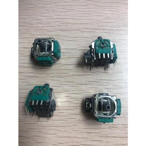 50pcs/lot original new for xboxone game controller NS switch pro gamd pad analog joystick button green/black with grey sensor