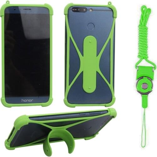 Prestigio Grace Q5 Case Silicone Neck Strap Back Cover Grace Z5 R5 Soft Case for Prestigio Multiphone 5300 5504 DUO Case Cover