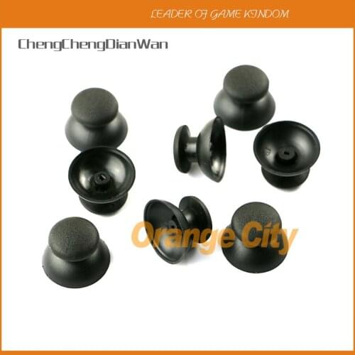ChengChengDianWan 120pcs/lot black small hole mushroom 3D Rocker Joystick Cap Shell Mushroom Caps for ps2 metal joystick