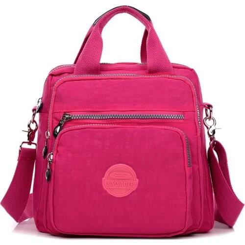 Multifunctional Baby Diaper Bag Fashion Nylon Waterproof Shoulder Mummy Bags Mom Solid Color Casual Traveling Backpack MBG0052
