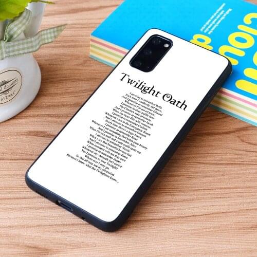 For Samsung Galaxy Twilight Oath Soft TPU border Samsung Galaxy Case