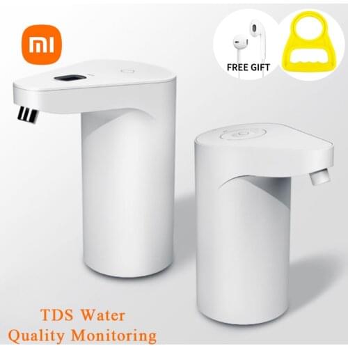 Xiaomi Youpin 2021 New Water Dispenser Automatic Touch Switch Water Pump Electric Pump USB Charge Overflow Protection TDS