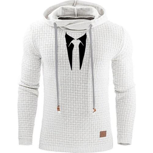 Autumn Winter New Outerwear Personality Print Hoodie Fashion Casual Sportswear Hipster Long Sleeve Fitness Sports Coat Pullovers