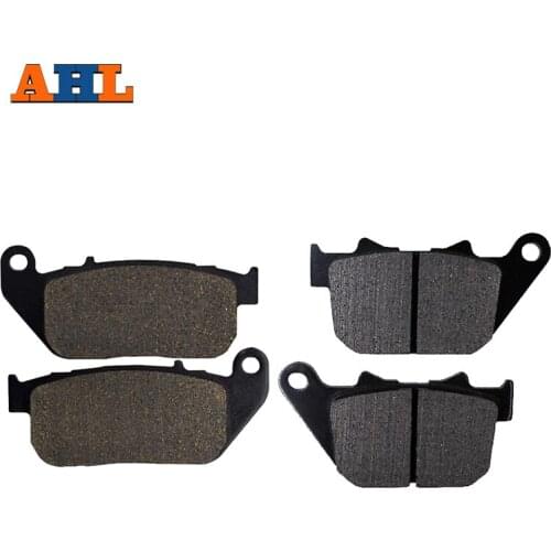 Motorcycle Front Rear Brake Pads for Harley XL50 L883 Iron XL 883 Sportster Custom XL1200 XL 1200 XL1200V XL1200X 48 Forty Eight