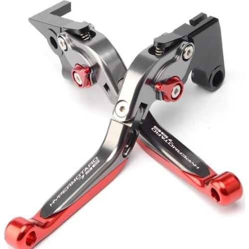 For Ducati HYPERMOTARD 796 2010-2012 Motorcycle Accessories CNC Adjustable Extendable Foldable Brake Clutch Levers