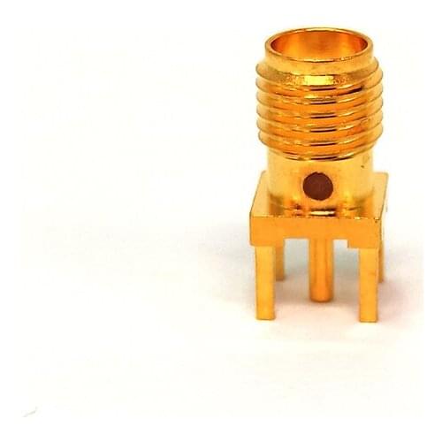 SMA-KHD Connector Female Head RF Connector SMA-KE Positive Four-pin Female PCB Board Antenna Socket