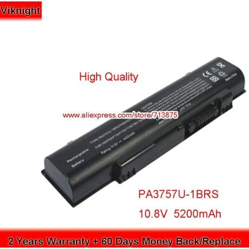 Brand New 10.8V 5200mAh PA3757U-1BRS PABAS213 Battery for Toshiba F60 F60-00M F60-10H Series