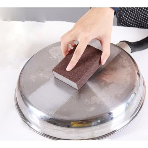 Magic Sponge Eraser Rust Remover Brush for Kitchen Cleaning Tools Emery Sponge Cleaner Bathroom Accessories Gadget Descaling