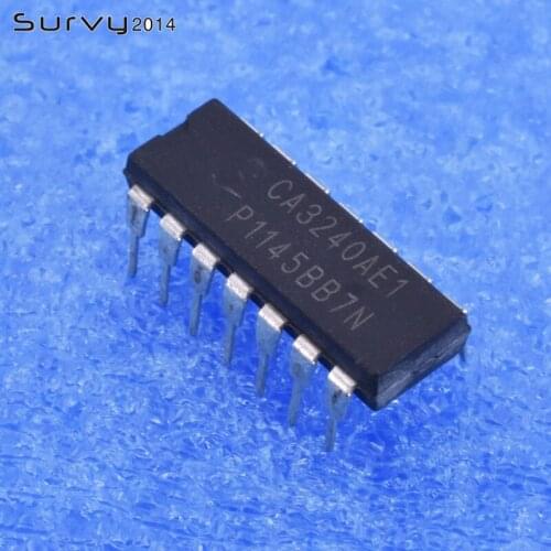 1/5PCS CA3240AE1 4.5Mhz BiMOS Operational AMP MOSFET Input/Bipolar Output US diy electronics