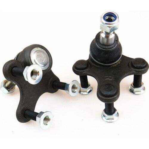 1Pair Ball Joint Front Lower LH Driver RH Passenger for VW Golf MK5 6 EOS Tiguan Beetle Caddy Octavia Seat 1K0407366C 1K0407365C