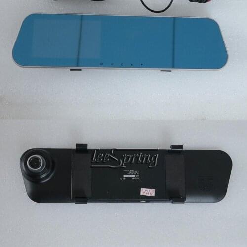 Car Dvr Camera Auto 4.3 Inch Rearview Mirror Digital Video Recorder Dual Lens Registratory Camcorder