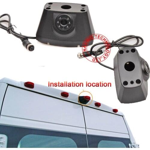 CCD auto car rear view camera for Jeep Dodge RAM Promaster 2014-2016 brake light back up reverse parking camera HD waterproof IR