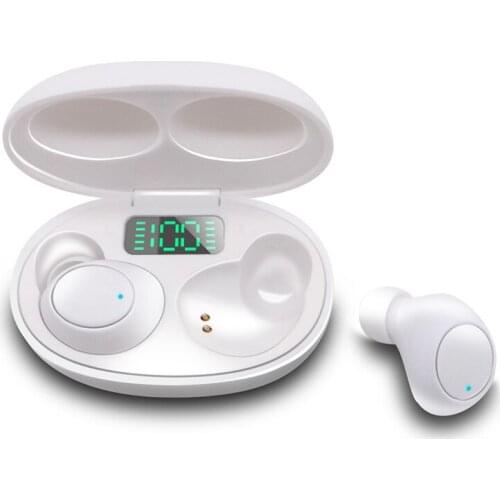 J2 Wireless Headset Wireless Earphone Bluetooth 5.0 TWS With Charging Box Headphone LED Display Earbuds For All Smartphone