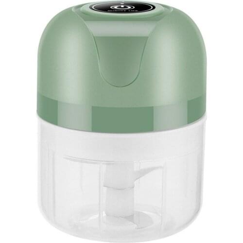 Electric Garlic Masher Garlic Press Vegetable Chili Meat Garlic Chopper Press USB Chargeable Masher Machine Kitchen Gadgets