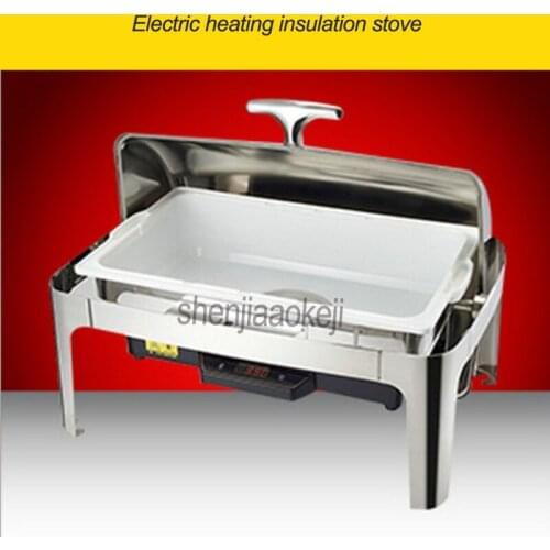 Commercial Full clamshell Buffay furnace Electric heating stove Durable insulation furnace Hotel Restaurant Buffet cooker 500w