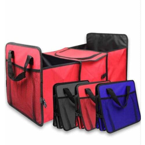 Auto Store Content Box Folding Trunk Insulation Finishing Boxes, Car Bin Ice Bag Big Style Bag Net Stowing Tidying