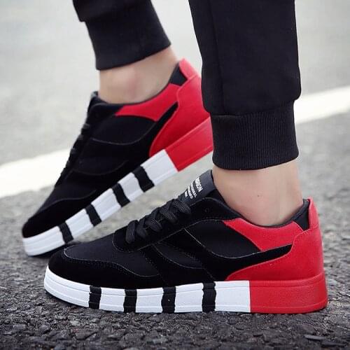 Trend Vulcanized Shoes Men Comfortable Sport Sneakers Shoes Men Breathable Casual Walking Shoes Male Canvas Sneakers Men