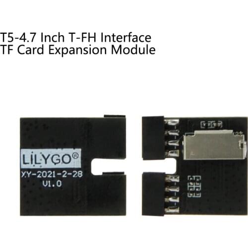 LILYGO T-FH (female header) interface adapts to T5-4.7 inch electronic ink screen