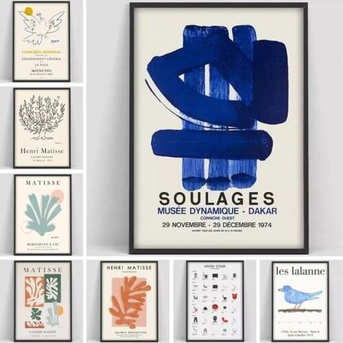 Soul Exhibition Poster, Matisse Soul Poster, Soul Print, Art Print, Exhibition Print, Museum Exhibition, Abstract