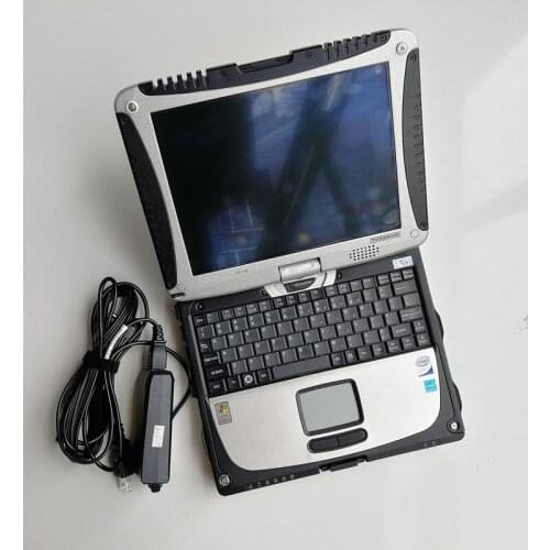 Professional Diagnostic laptop CF-19 4G Used Toughbook work for Auto Repair Diagnosis Tools & Scanner ICOM Next A2 MB Star C5 C4