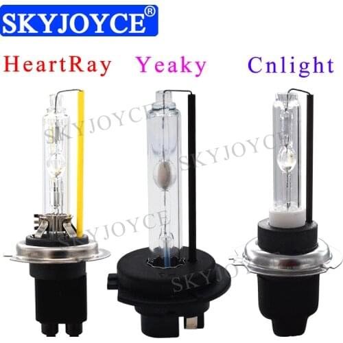 SKYJOYCE Original 35W HID Bulb 4500K H1 H7 D2H HeartRay hid Bulb 5500K H1 H11 Yeaky HID Bulb 4300K 6000K H1 Cnlight hid Bulb
