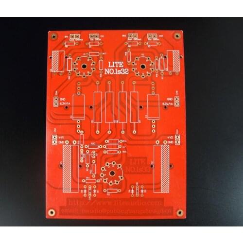 LITE LS32 PCB Tube Preamplifier PCB Empty Board 6H30 Tube Amplification PCB