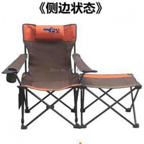 Outdoor Folding Fishing Chair Leisure Nap Bed Ultra Light Car Simple Portable Back Beach Chair