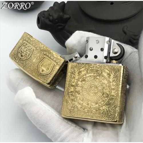 Vintage gossip kerosene gasoline Petroleum oil cigarette lighter man igniter gadget (No Fuel, Handed -Made Sculpt 4 to 7 Days)