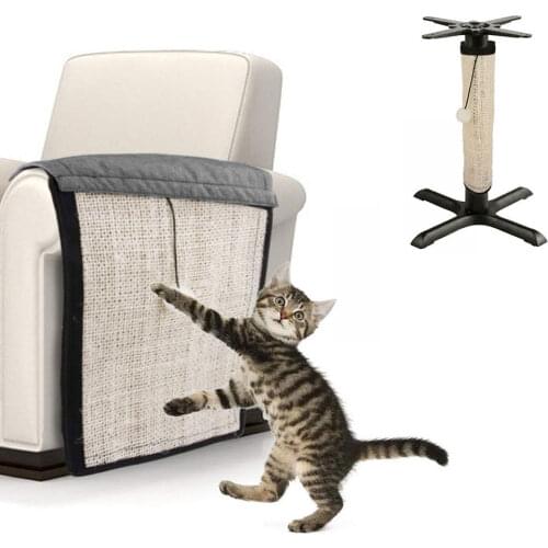 Couch Cat Scratch Guards Mat Furniture Protect Cat Kitten Scratch Board Pad Sisal Scratcher Mat Claws Care Cat Toy Sofa Protect