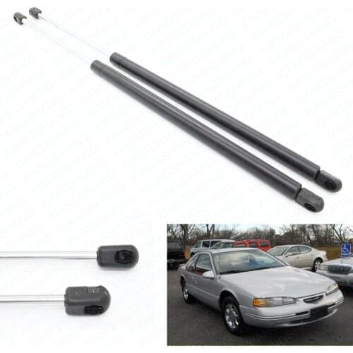 2pcs Front Hood Auto Gas Spring Lift Support Rod Fits for Ford Thunderbird Cougar 1989-1997 19.49 inch for Mercury Cougar Coupe