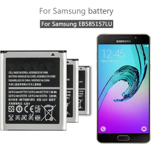 For SAMSUNG EB585157LU 2000mAh battery For Samsung Galaxy core 2 core2 duos i8520 i8530 i8552 i869 i8558 i8550 Phone Bateria