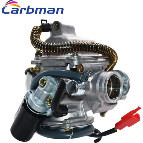 Carbman Carb & Intake Manifold Carburetor For ATV Gokart Roketa Taotao Sunl JCL GY6 150cc 24MM